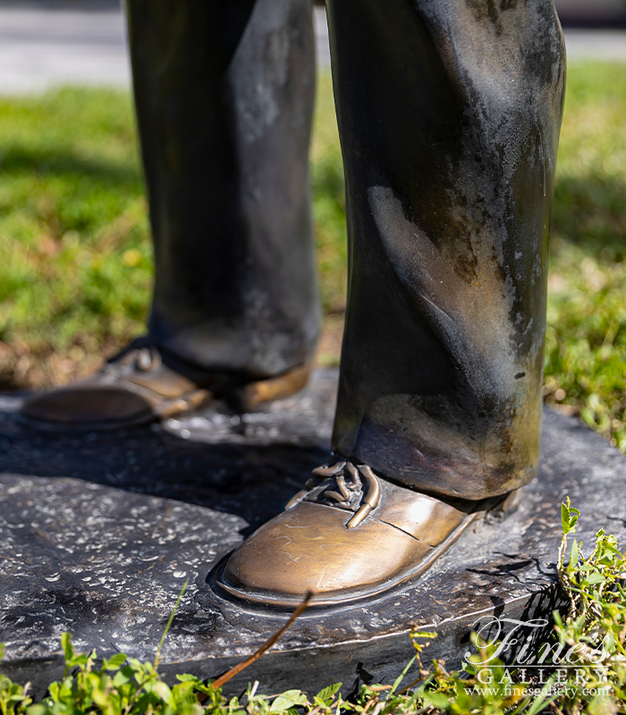 Bronze Statues  - Bronze Golfer Statue - BS-1383